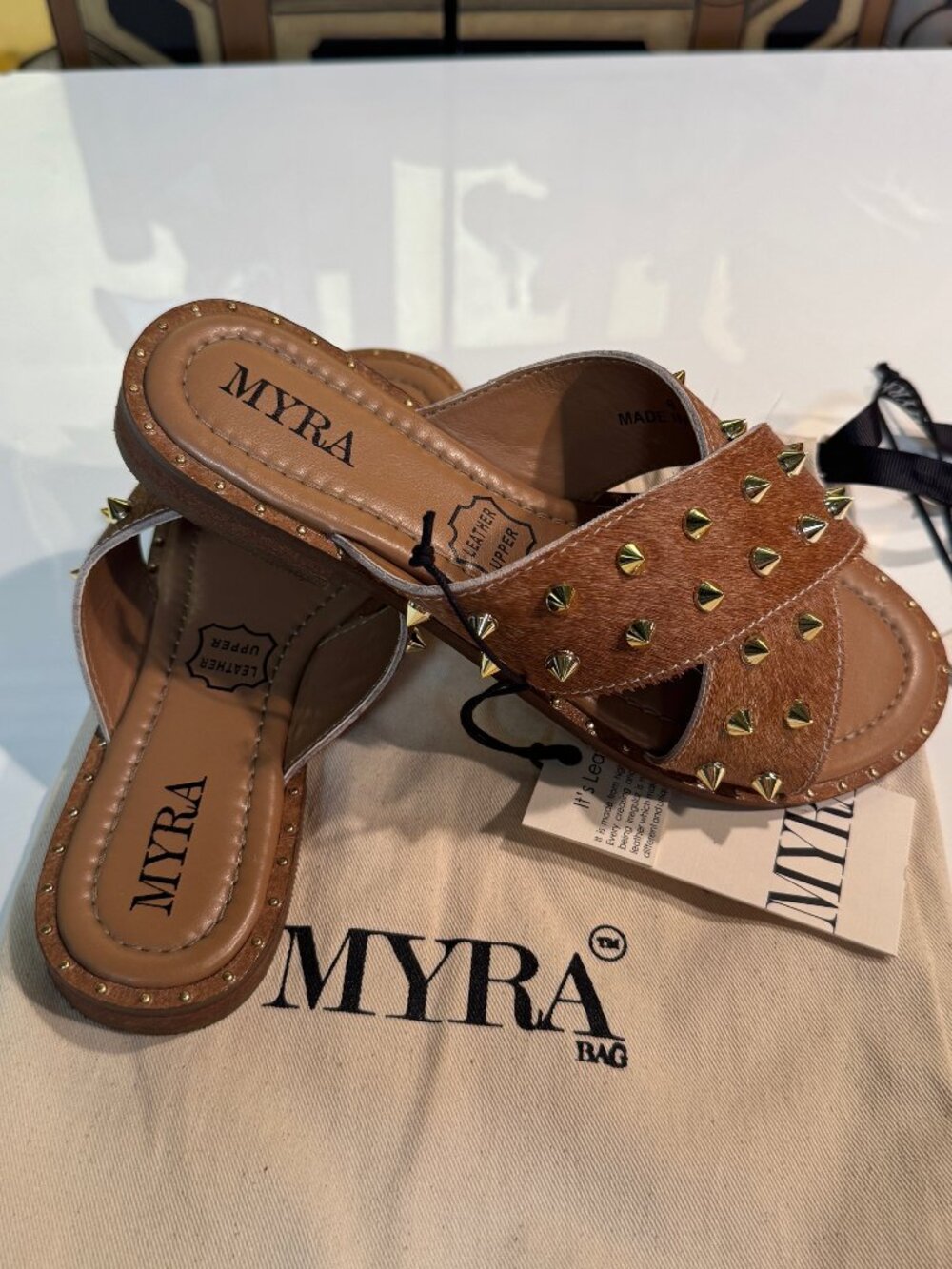 Size 6 Sandal by Myra - NWT